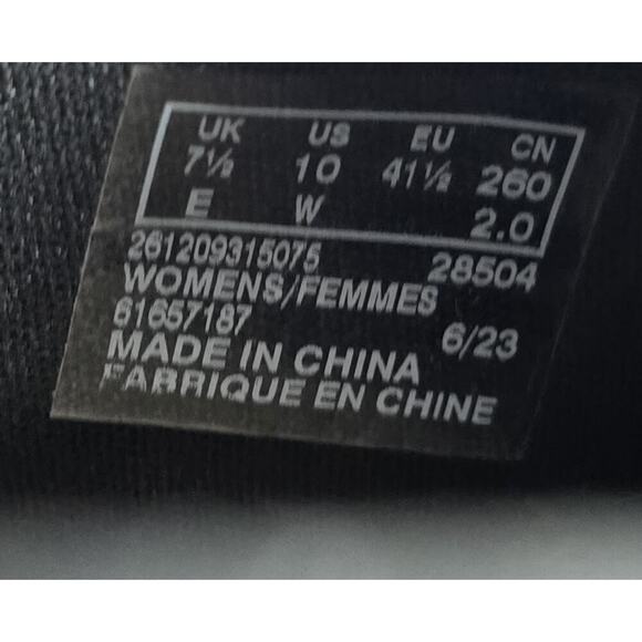 Clarks Black Cloud Steppers Sillian Paz Slip on Comfort Shoe Loafer 10 NEW - Picture 10 of 10